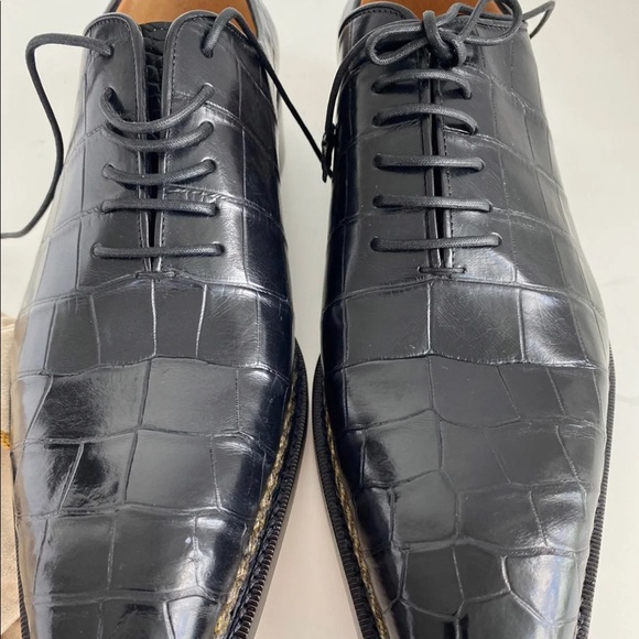 CAPORICCI 1400 genuine alligator shoes art:1400 - Picture 9 of 13